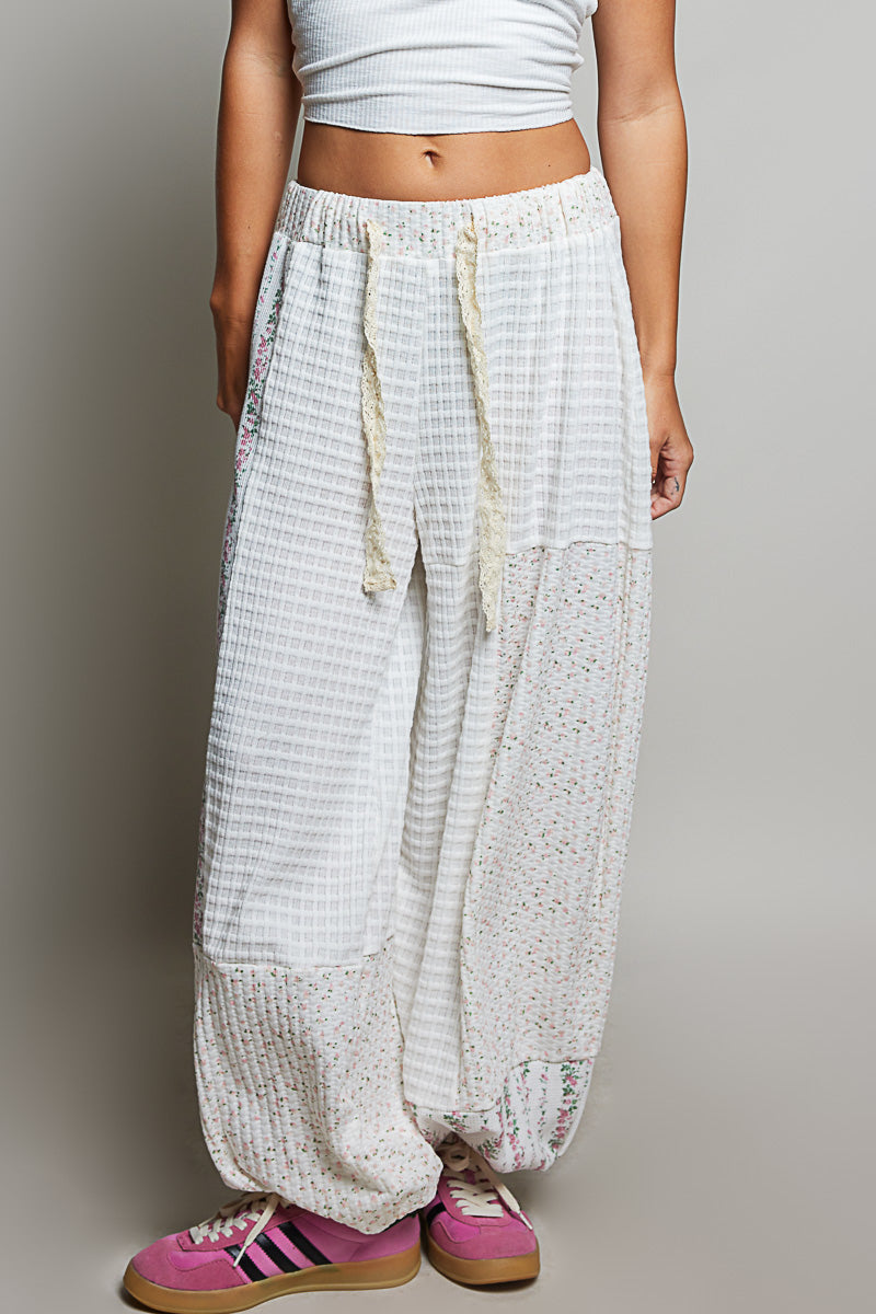 Cottage Patchwork Balloon Pants