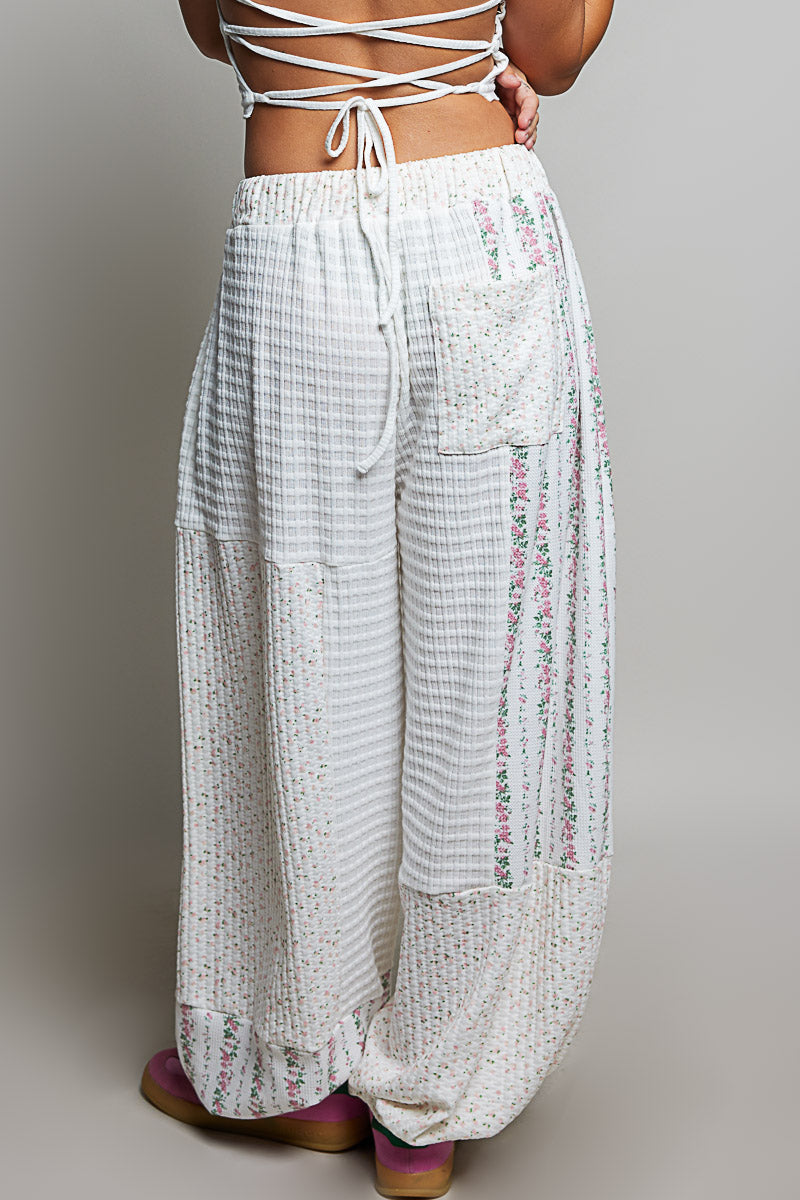 Cottage Patchwork Balloon Pants