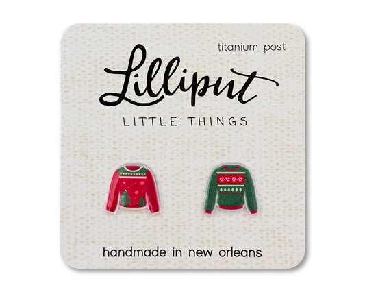 Ugly Sweater Earrings