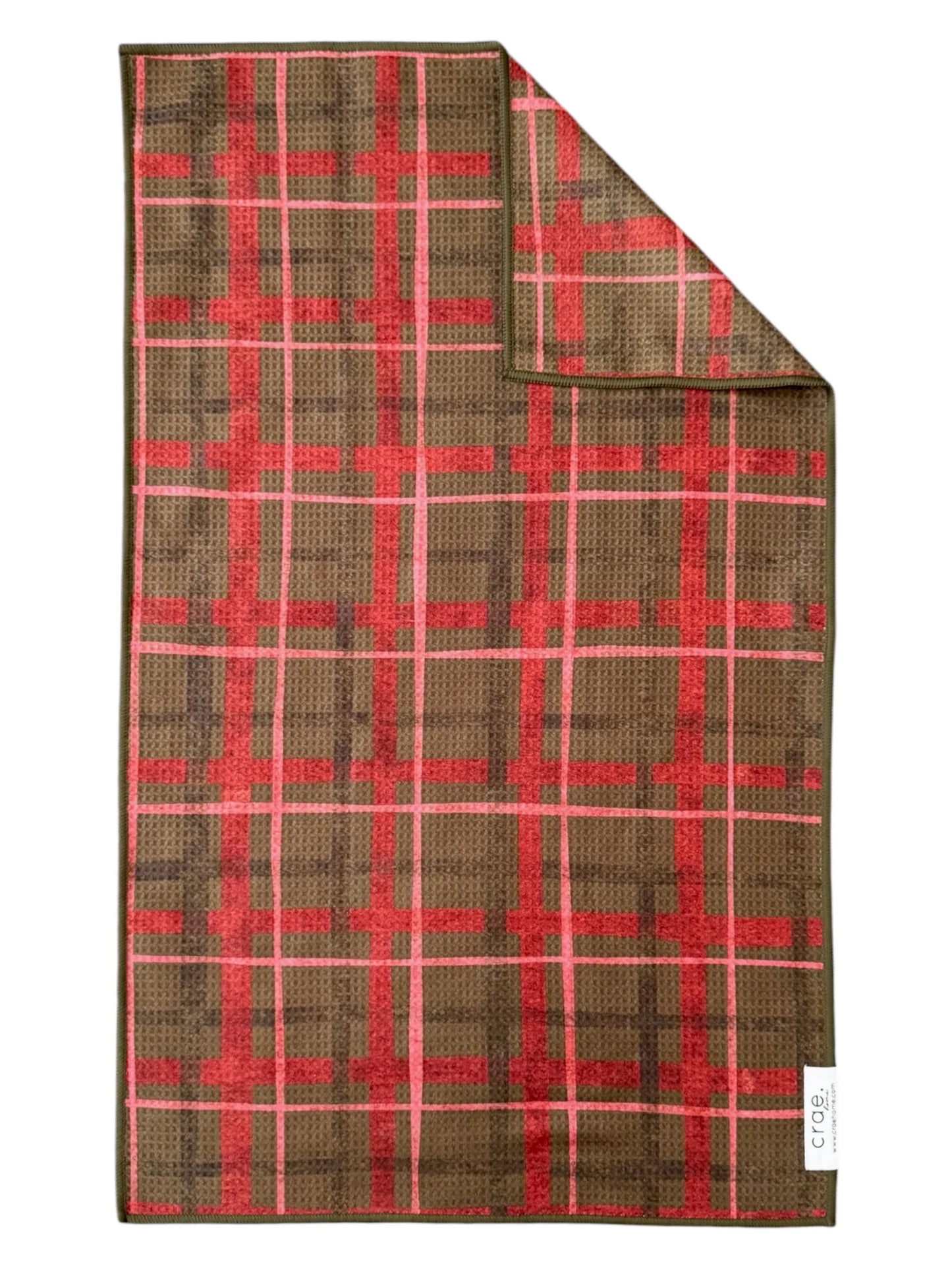 Crae Waffle Microfiber Hand Towels