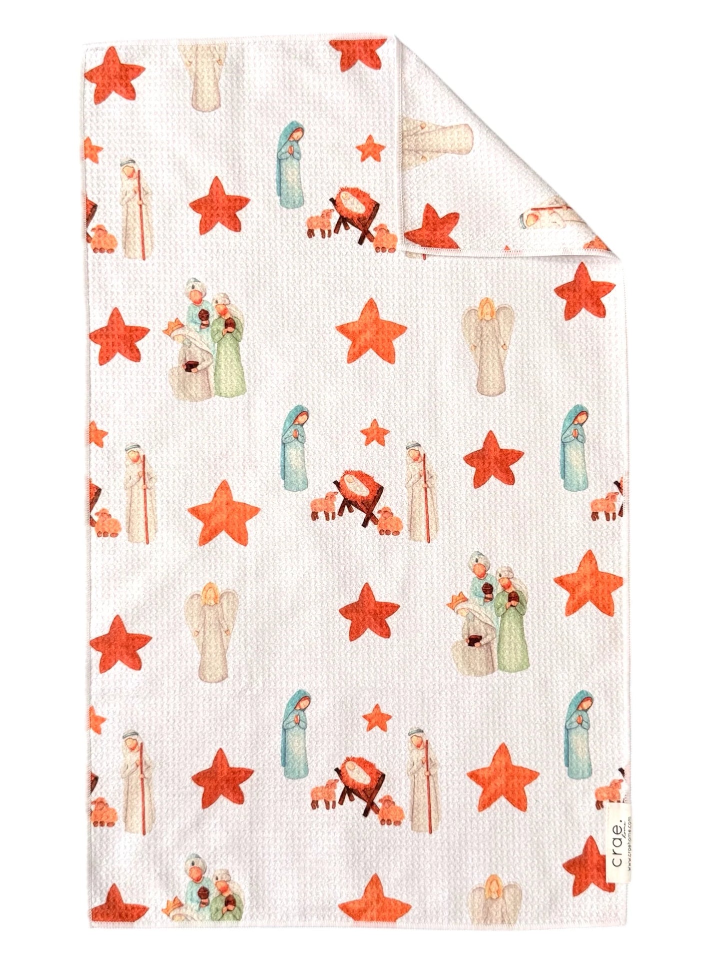 Crae Waffle Microfiber Hand Towels