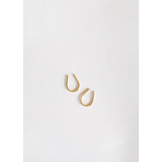 Horseshoe Gold Earrings