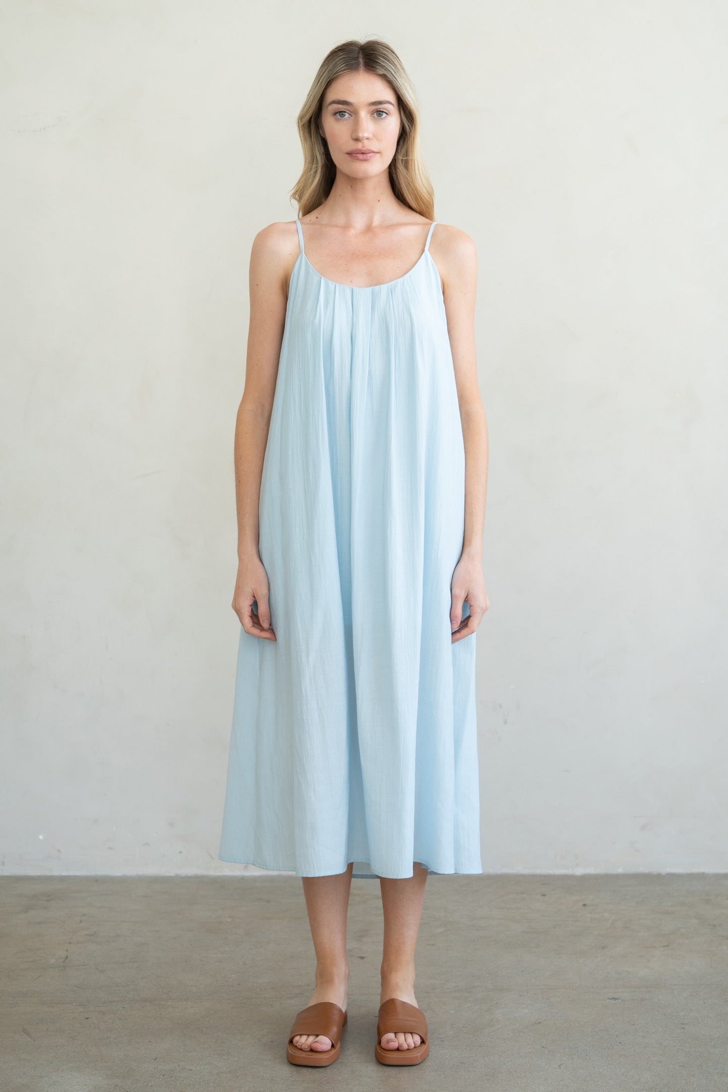 Blue Skies Midi Dress