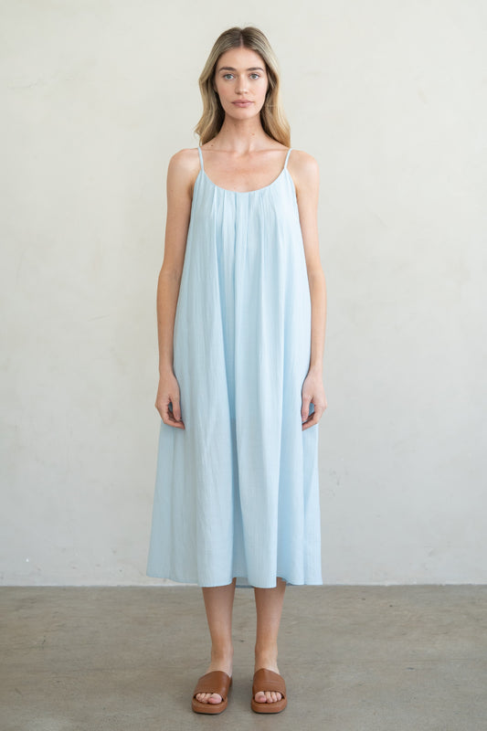 Blue Skies Midi Dress