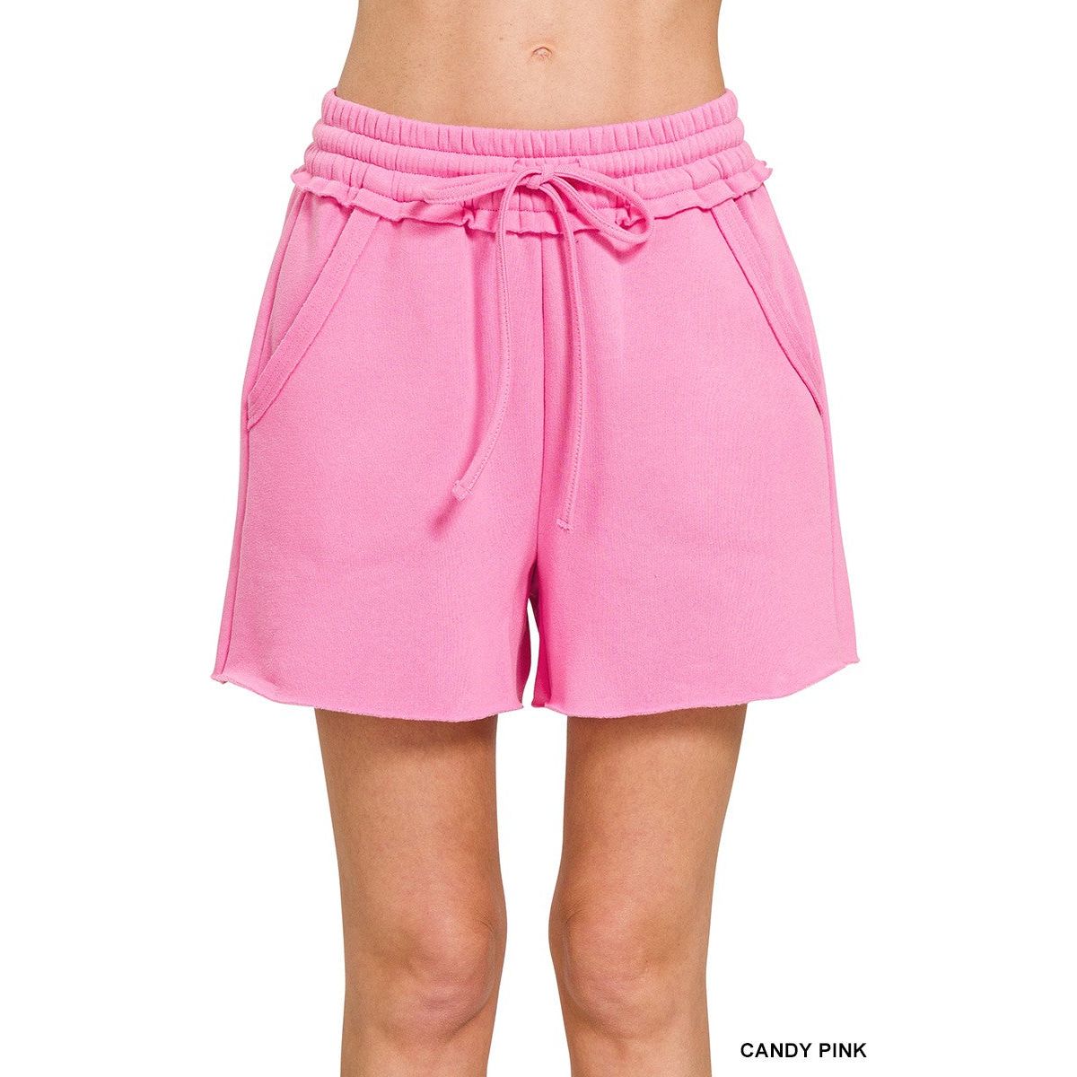 Sara Fleece Shorts