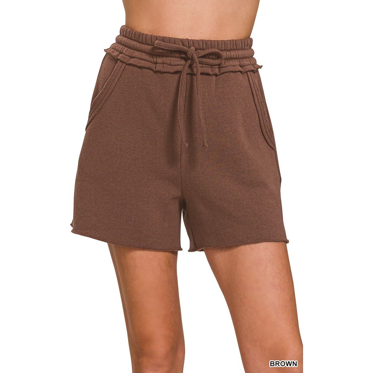 Sara Fleece Shorts