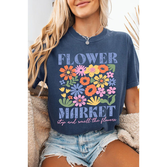 Flower Market Graphic Tee