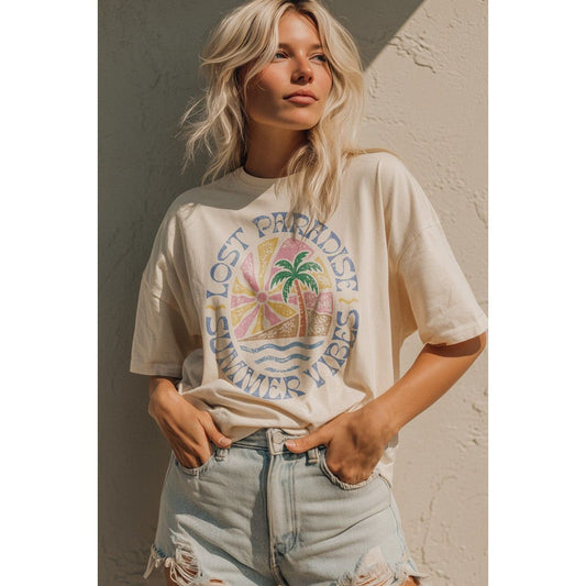 Paradise Beach Graphic Tee