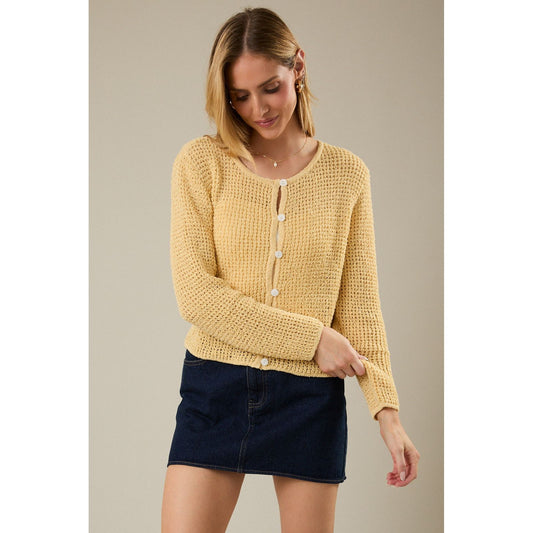 Willow Button Knit Cardigan