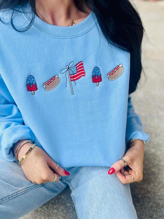 Stars, Stripes & Snacks Sweatshirt