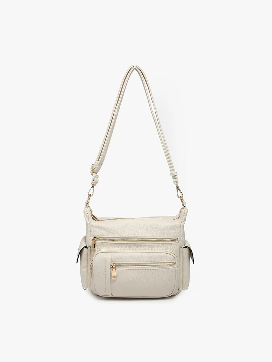 Nicole Multi-zip Crossbody