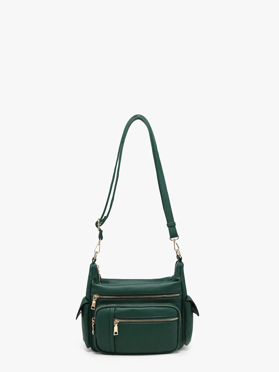Nicole Multi-zip Crossbody