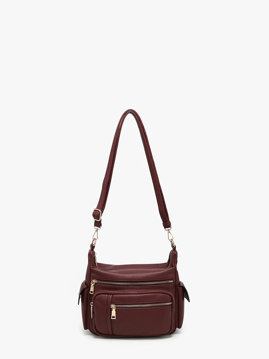 Nicole Multi-zip Crossbody