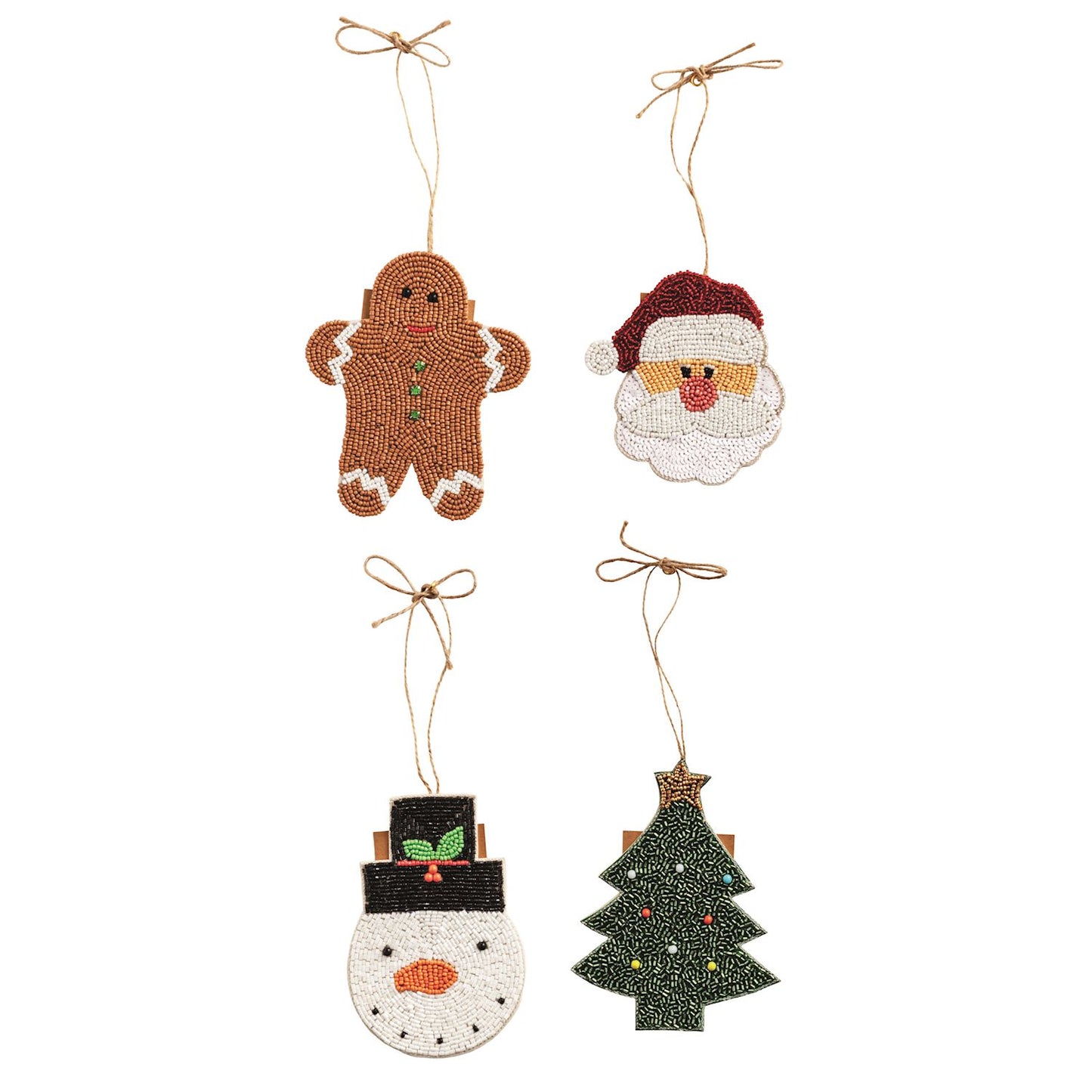 Beaded Gift Card Holder Ornament