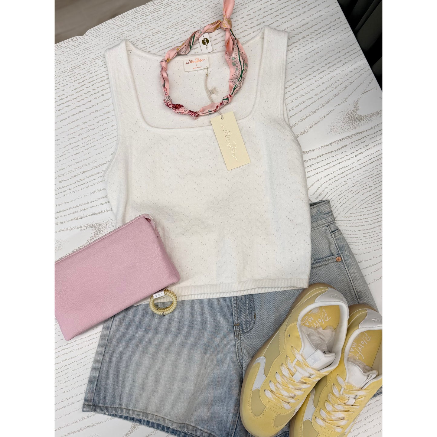Knotted Scarf Necklace