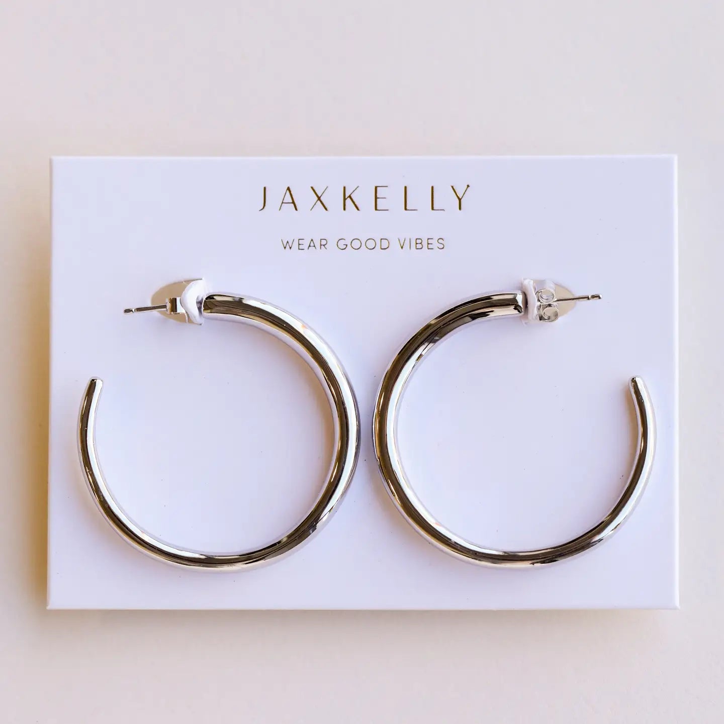 Everyday Silver Hoop