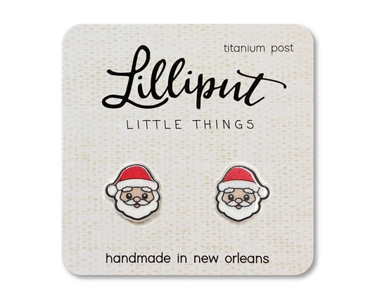Santa Earrings