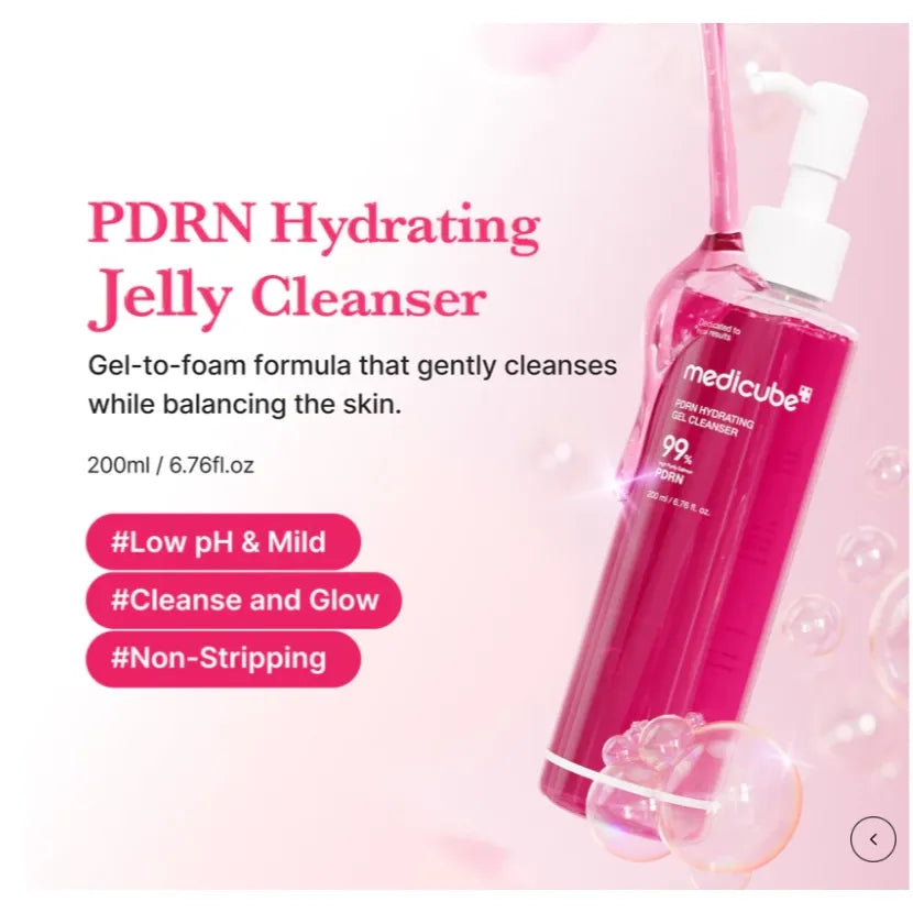 Medicube Pdrn Pink Gel Hydrating Cleanser