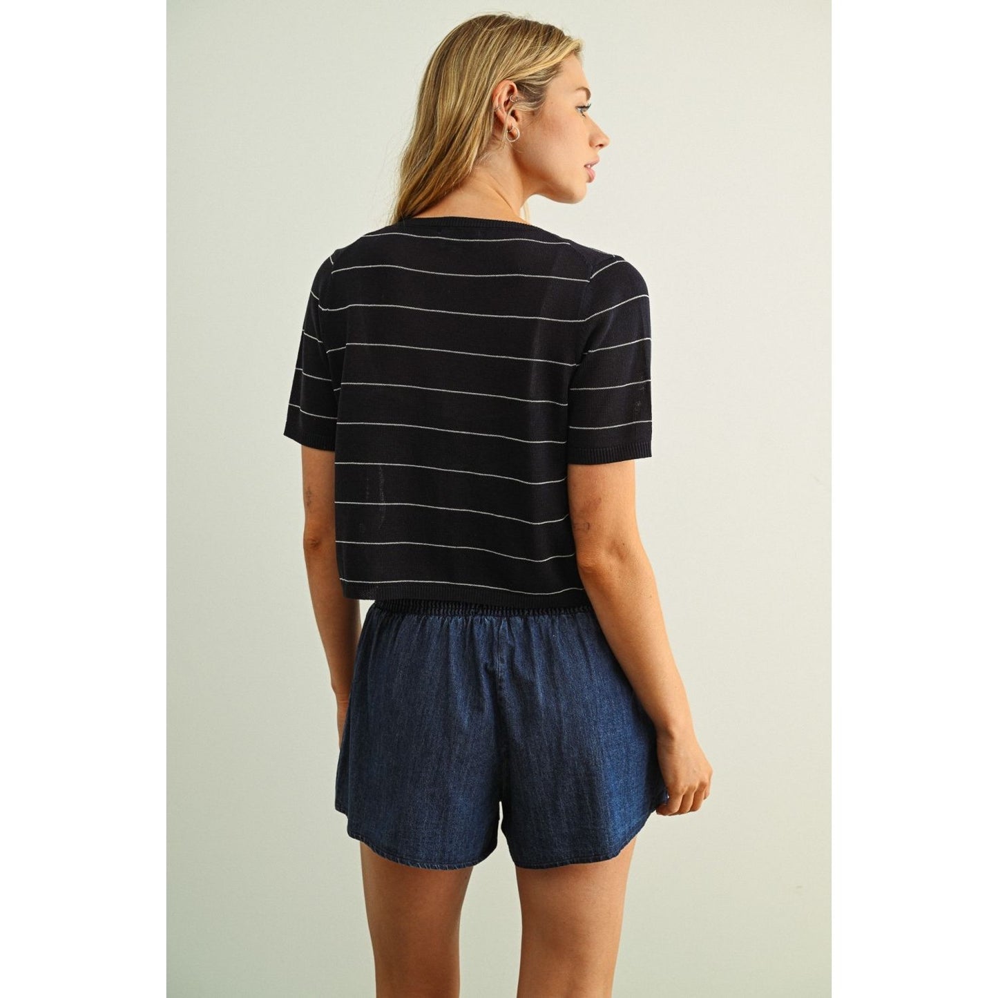 Newport Stripe Knit Cardigan