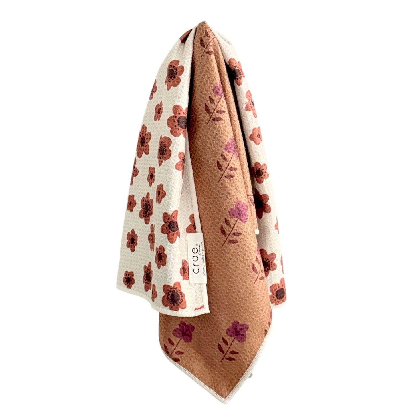 Crae Waffle Microfiber Hand Towels