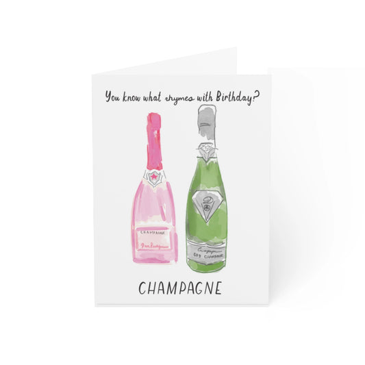 Birthday Champagne