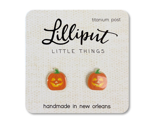 Halloween Pumpkin Earrings
