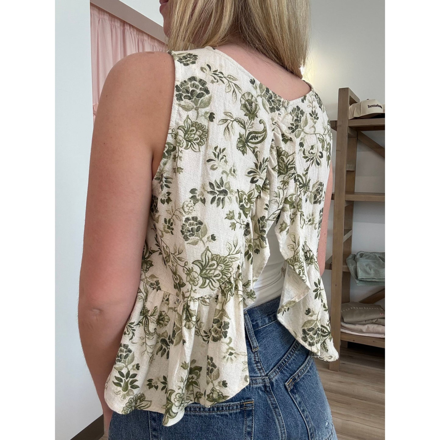 Sage Blossom Tank