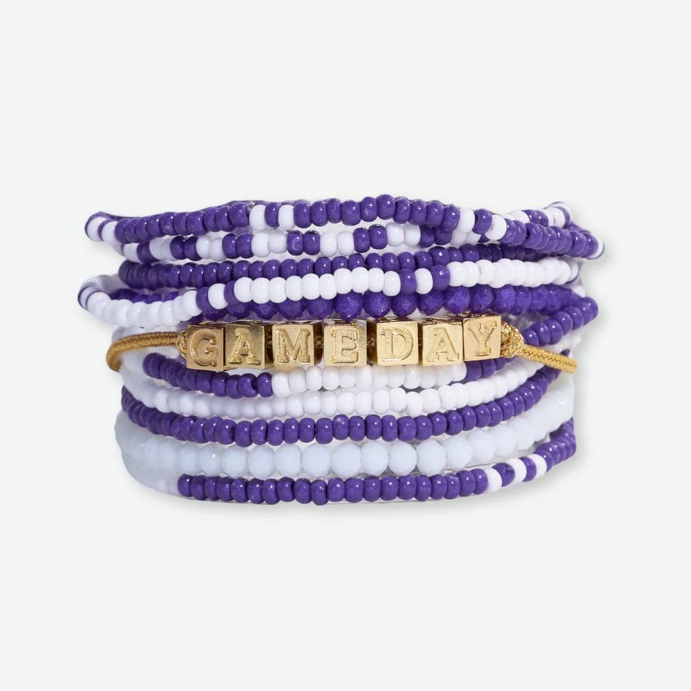Ink + Alloy Game Day Stack Bracelets