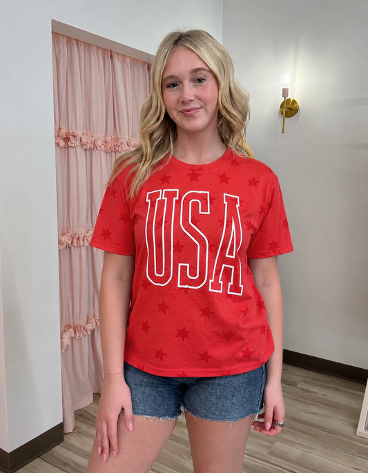 USA Star Tee