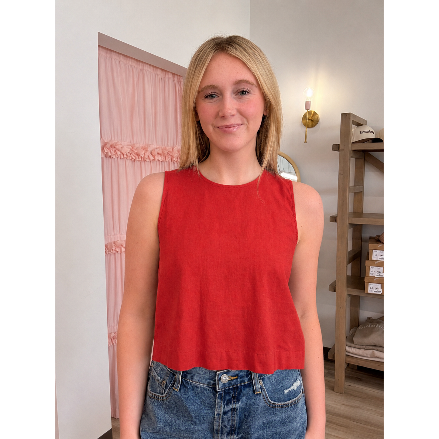 Z Supply Sloane Linen Top