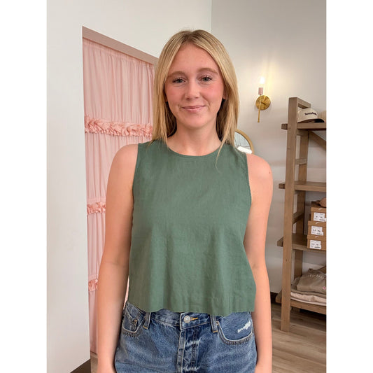 Z Supply Sloane Linen Top
