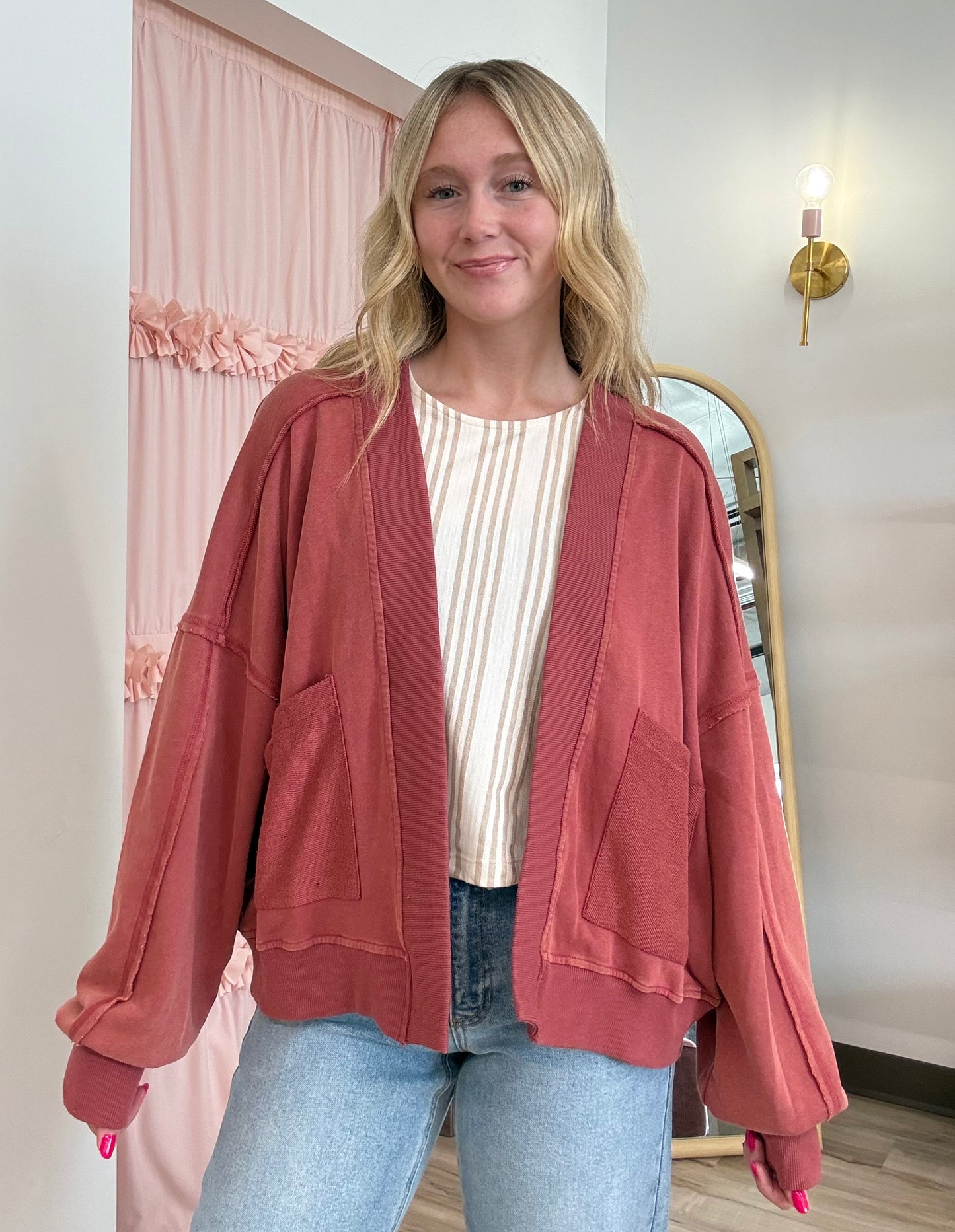 Everyday Washed Cardigan