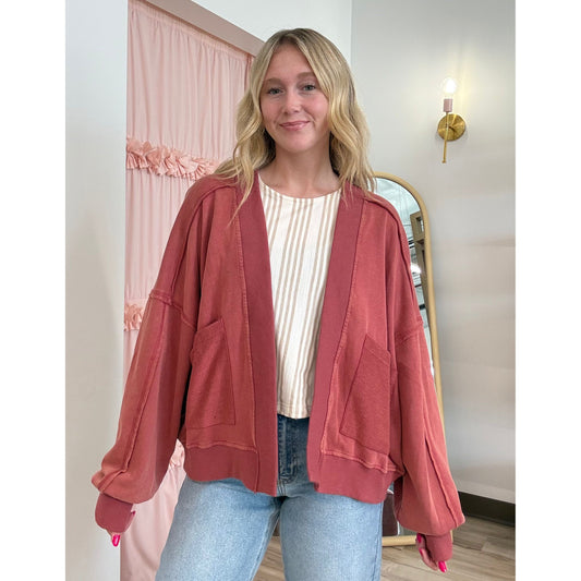 Everyday Washed Cardigan