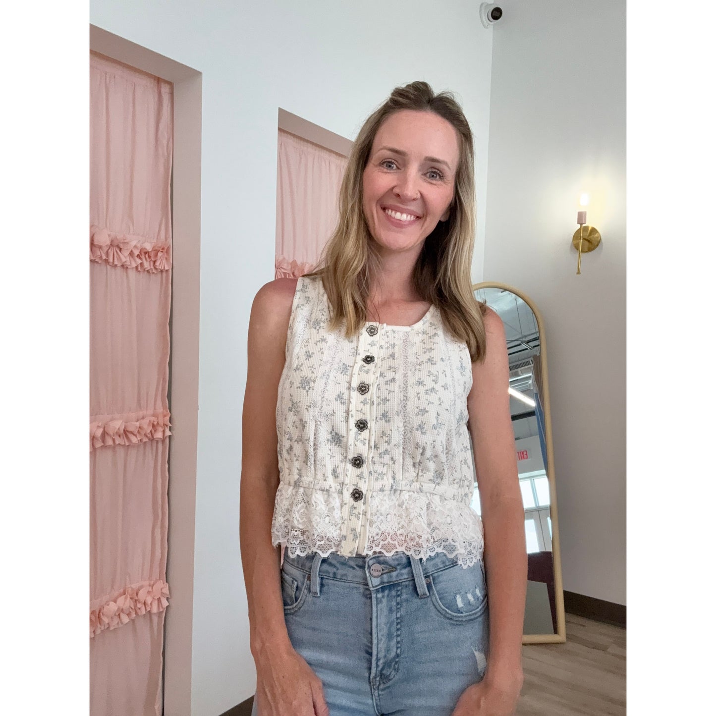 Daisy Lane Lace Tank
