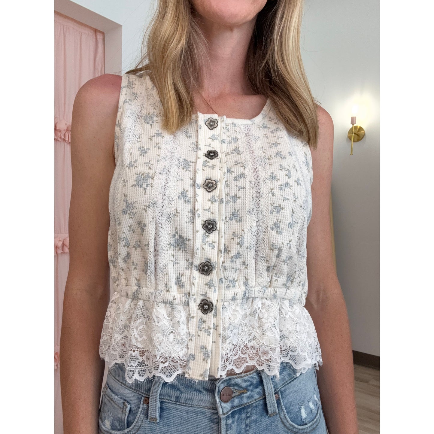 Daisy Lane Lace Tank