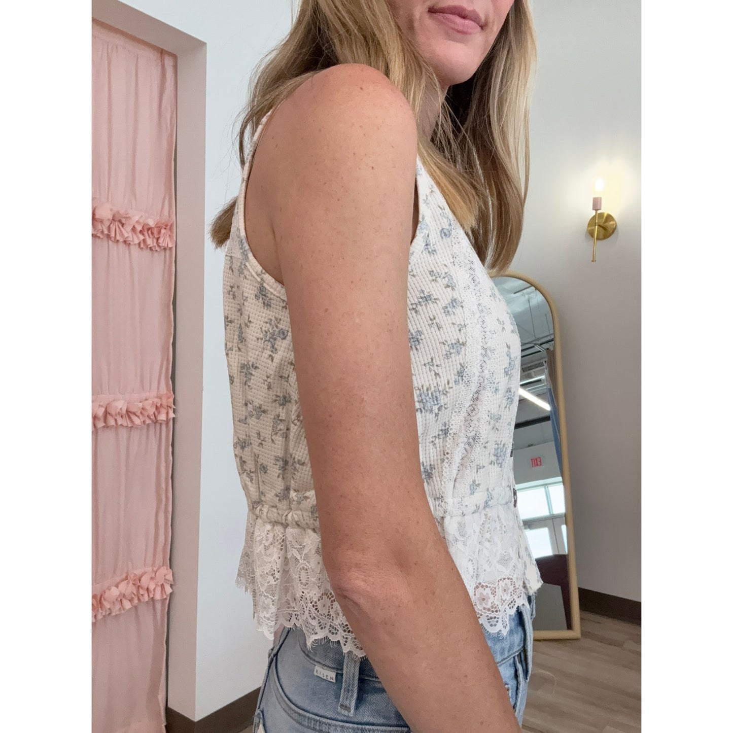 Daisy Lane Lace Tank