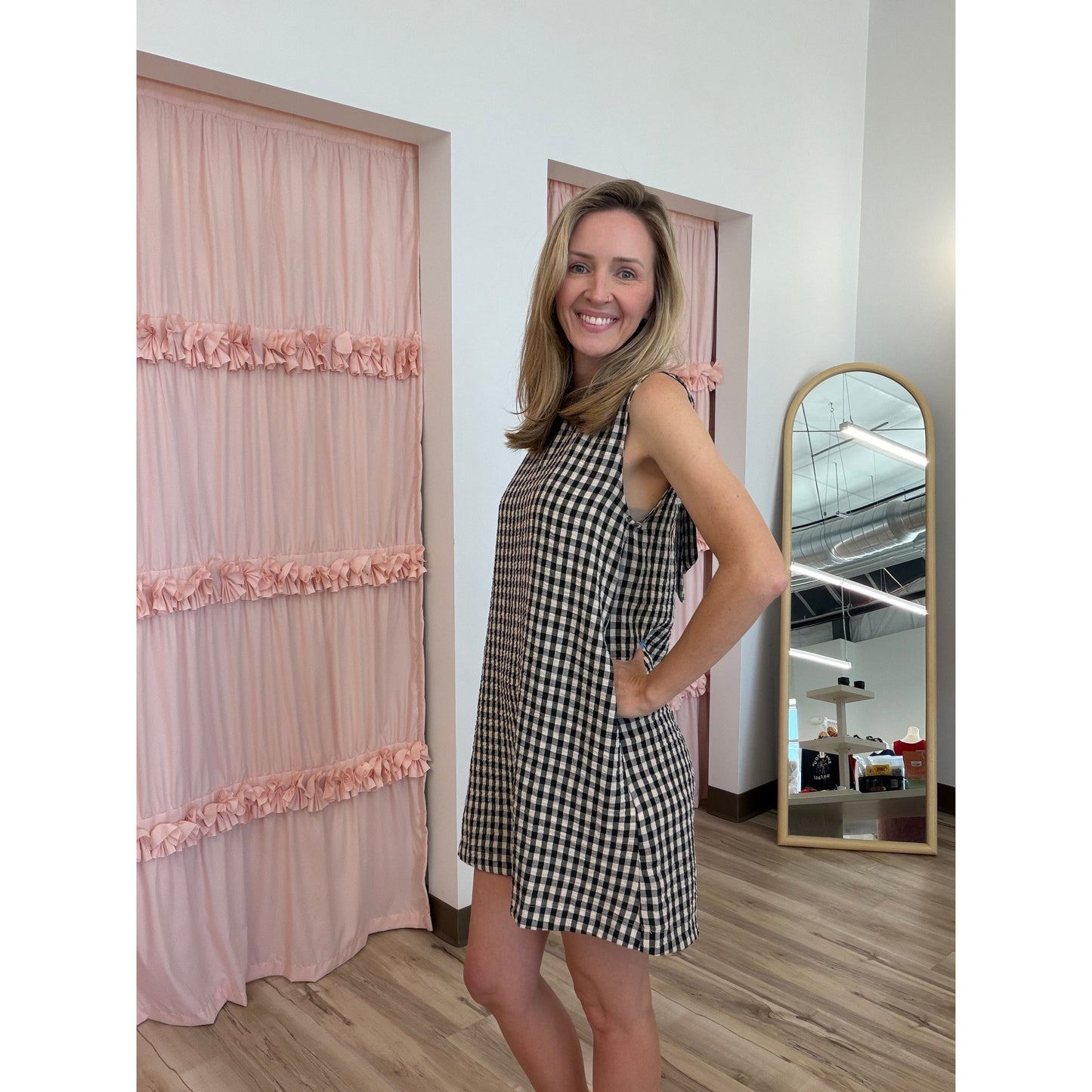Gingham Getaway Dress