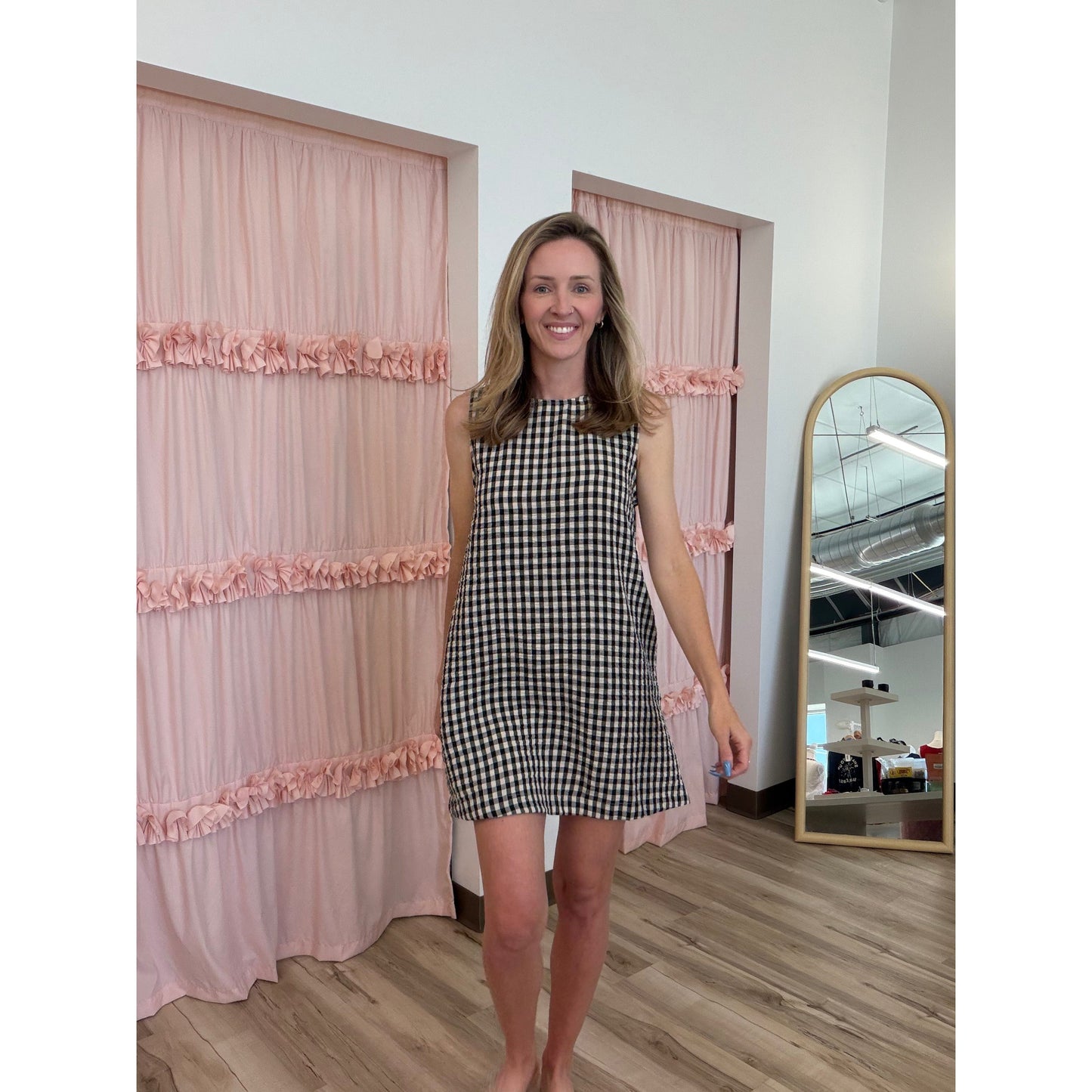 Gingham Getaway Dress