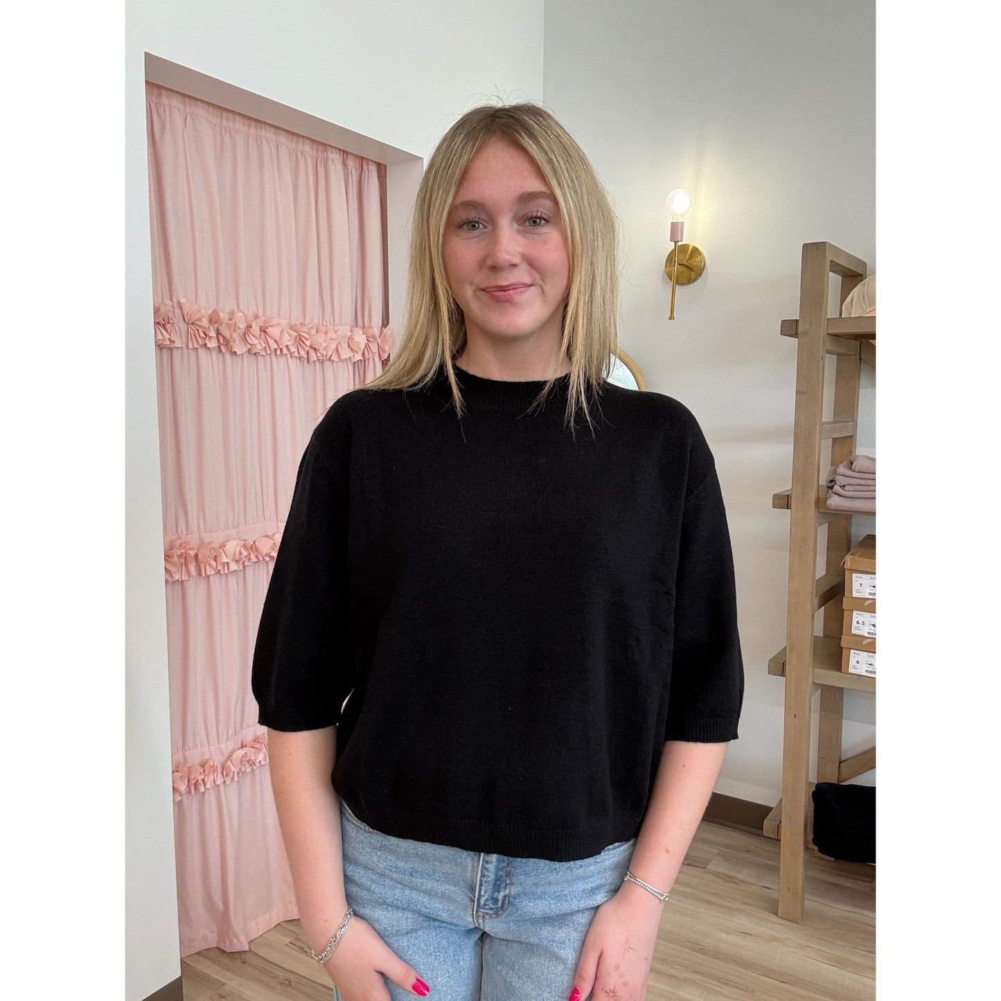 Marlow Short Sleeve Sweater