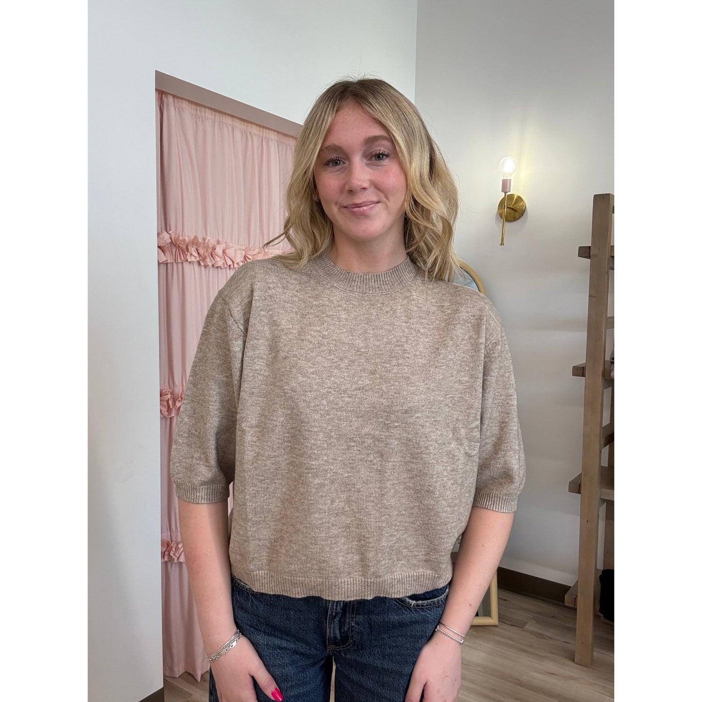 Marlow Short Sleeve Sweater