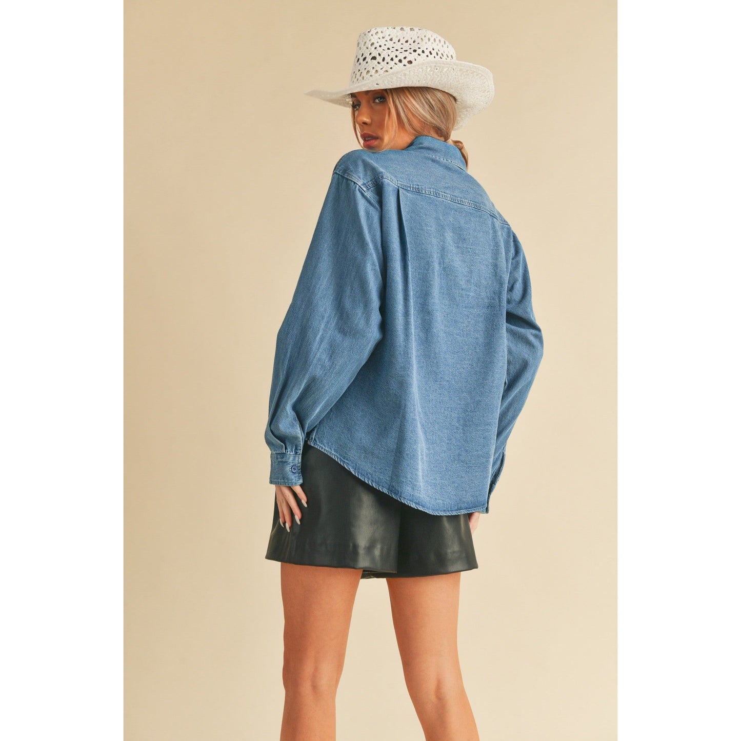 Jena Denim Top