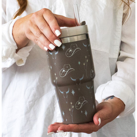 Western Sip-and-Go 20 Oz. Tumbler