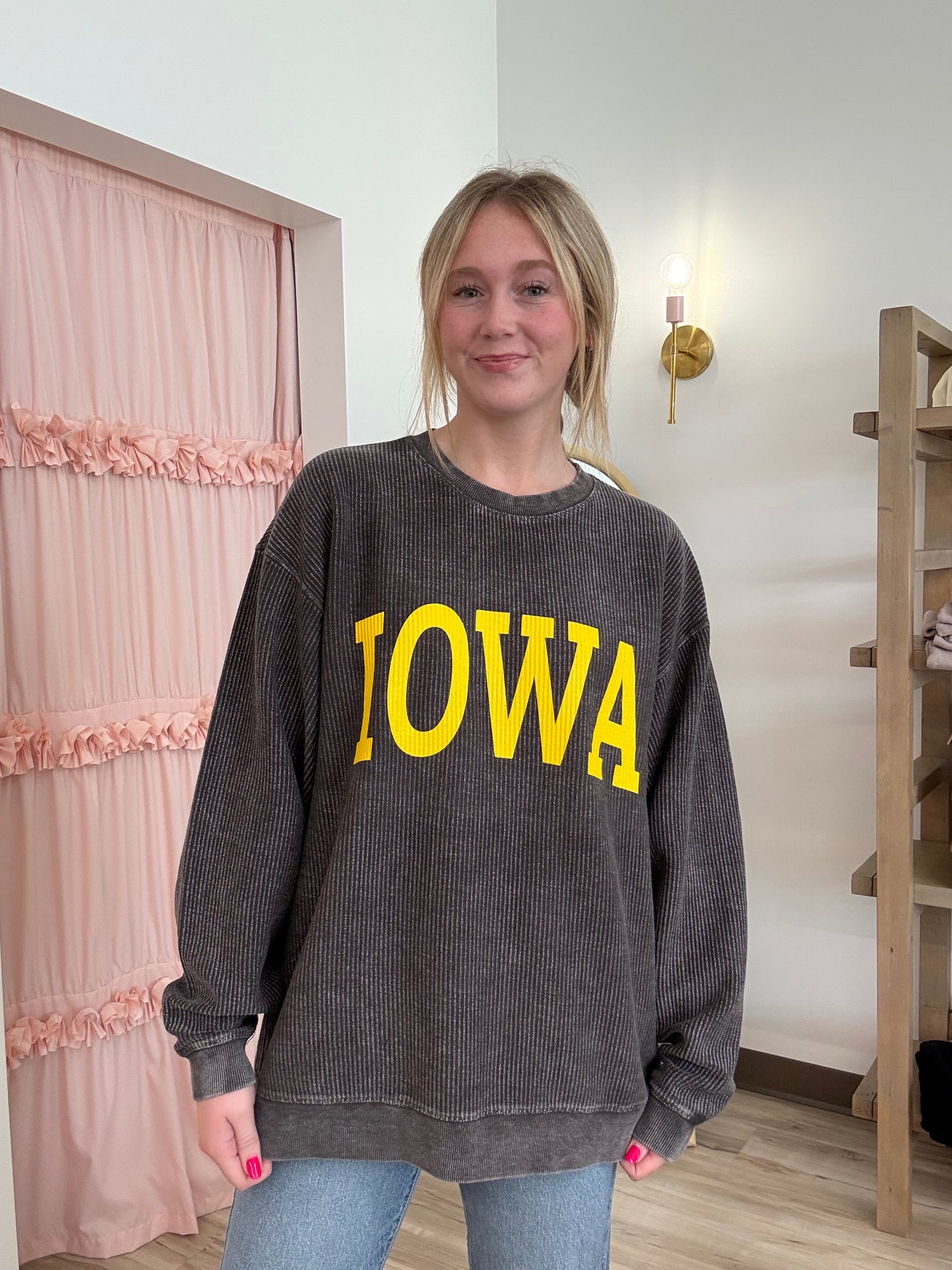 Collegiate Corded Sweatshirts