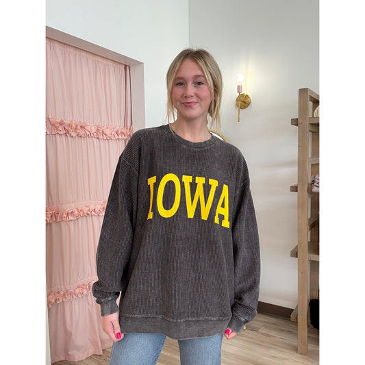 Collegiate Corded Sweatshirts