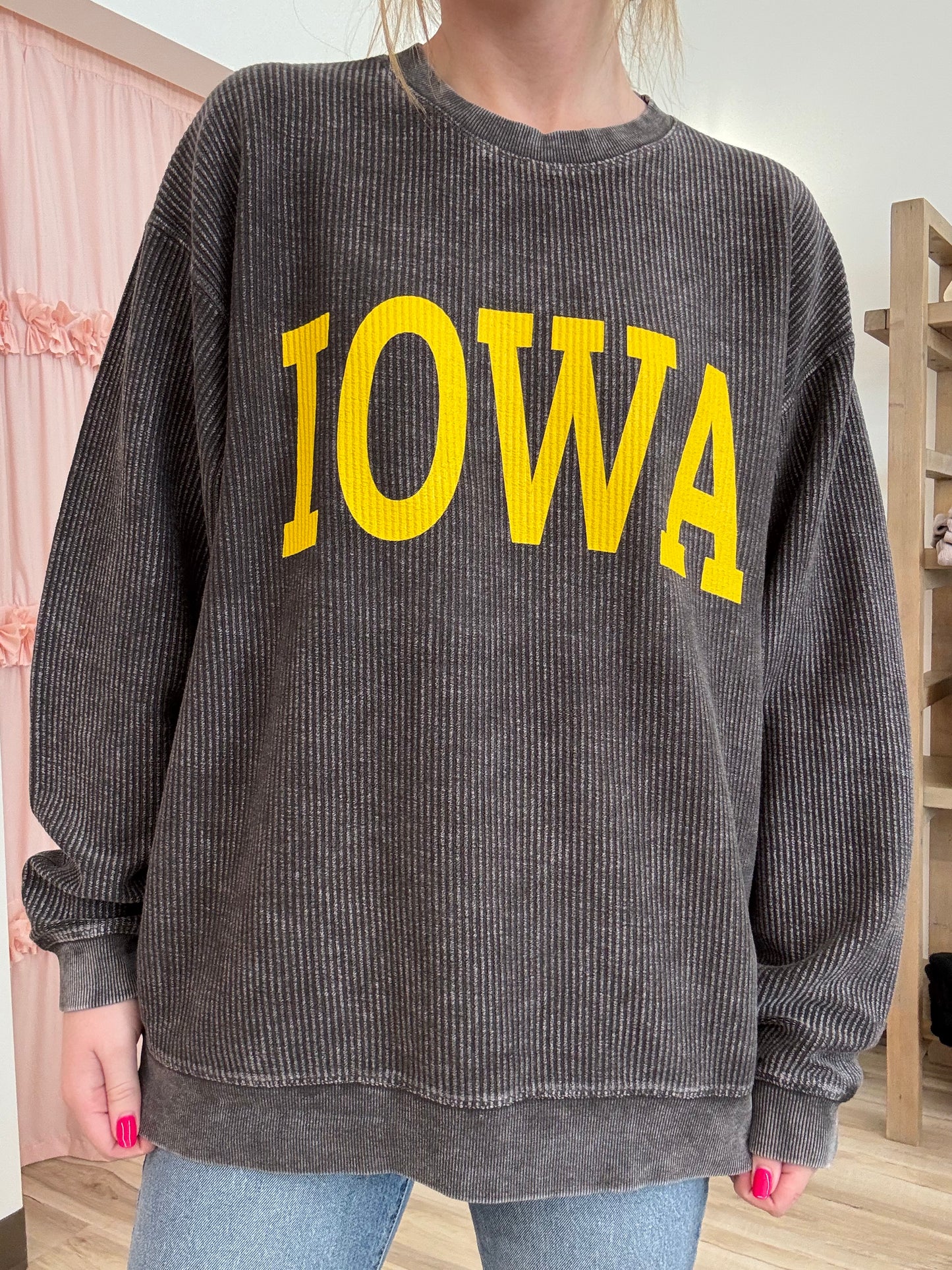 Collegiate Corded Sweatshirts