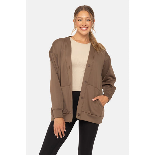 Elevated Button Down Cardigan