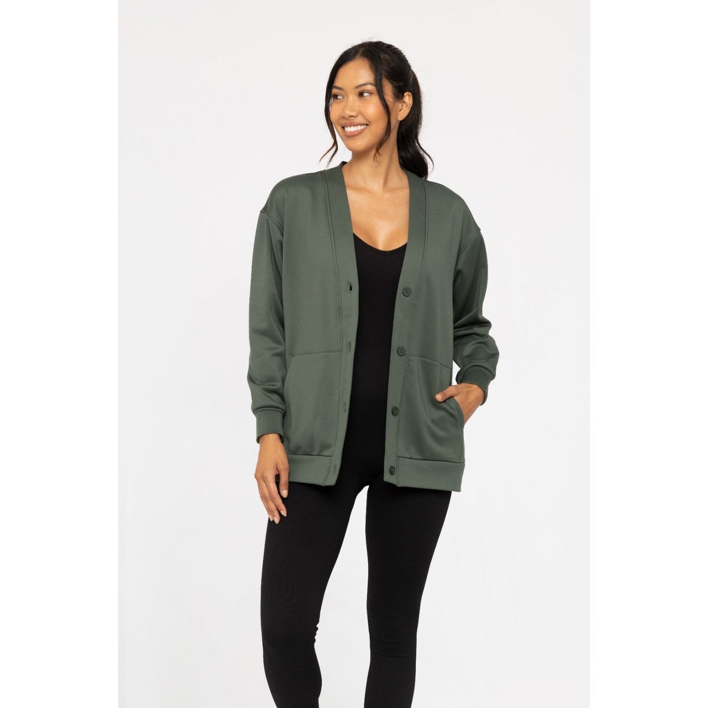 Elevated Button Down Cardigan