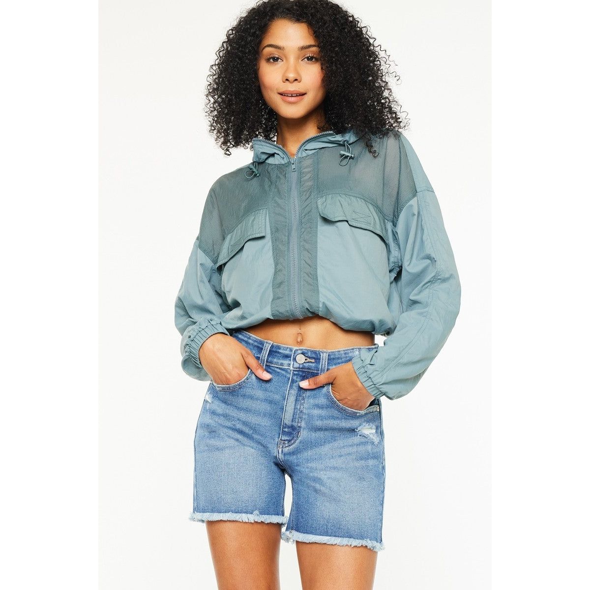 Kan Can High Rise Shorts