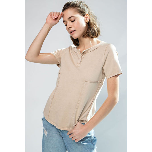 Wren Raw Edge Tee