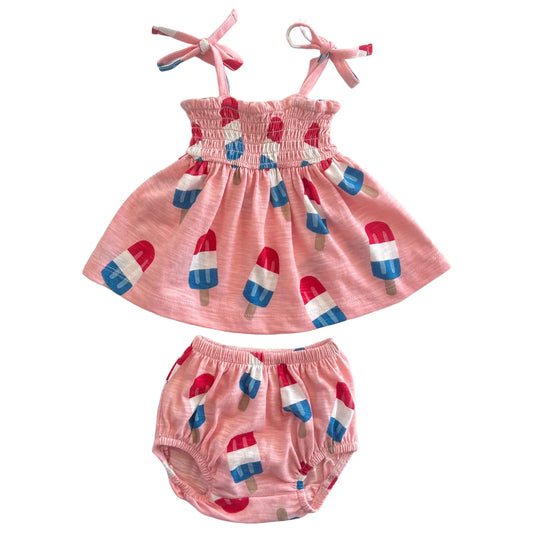 Sweet Summertime Popsicle Set & Jumpsuit